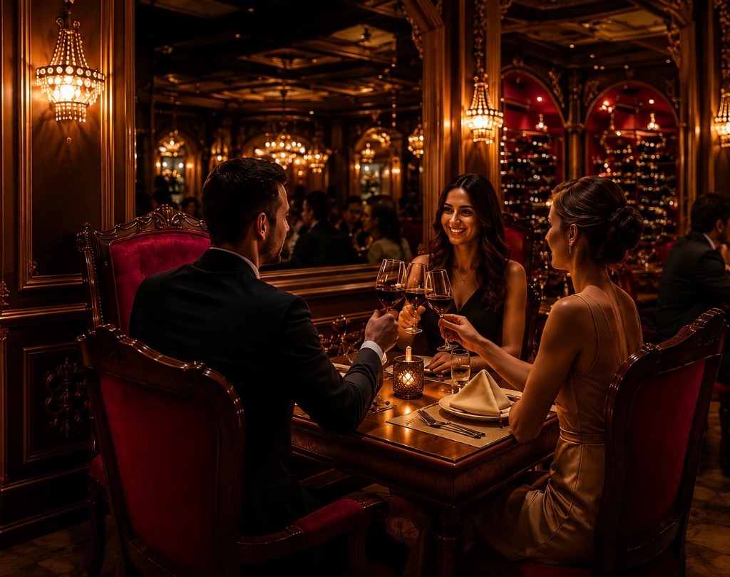 Menu Confiança — revelado na mesa